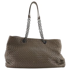 Bottega Veneta Double Chain Tote Intrecciato Nappa Large