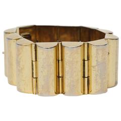 Art Deco Modernist Cuff Bracelet 10