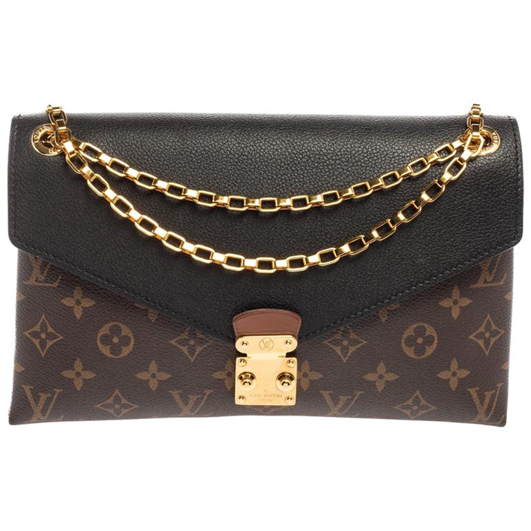 Louis Vuitton, Bags, Louis Vuitton Pallas Gold Chain Monogram Handbag