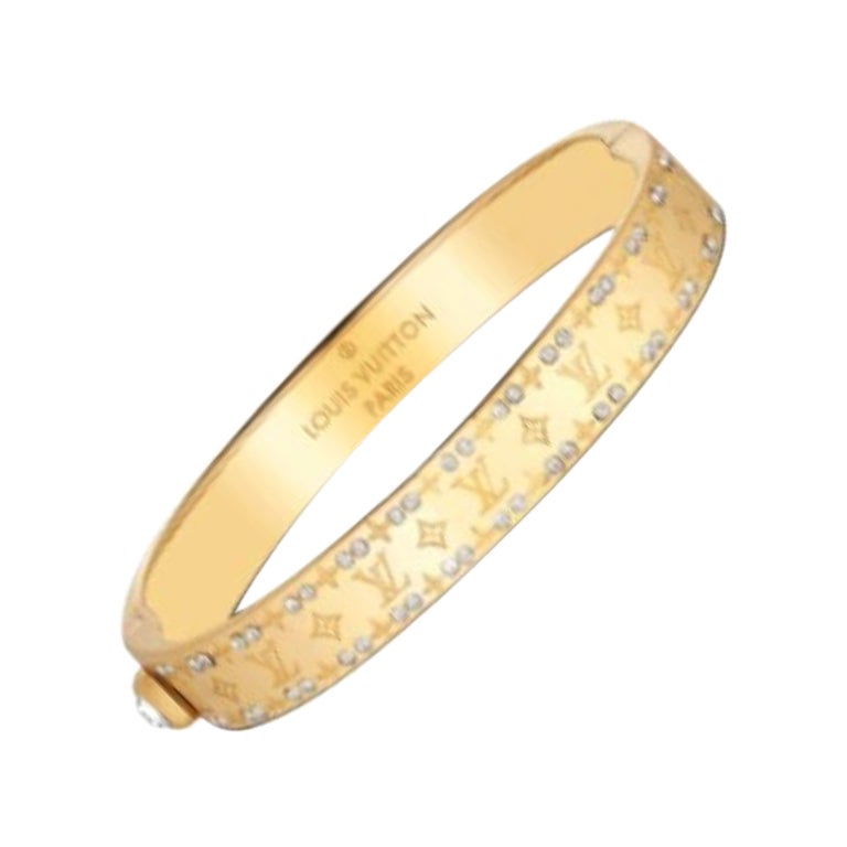 Louis Vuitton Nanogram Strass Bracelet For Sale at 1stDibs