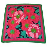 Pañuelo de Seda Floral Multicolor Liz Claiborne Bold