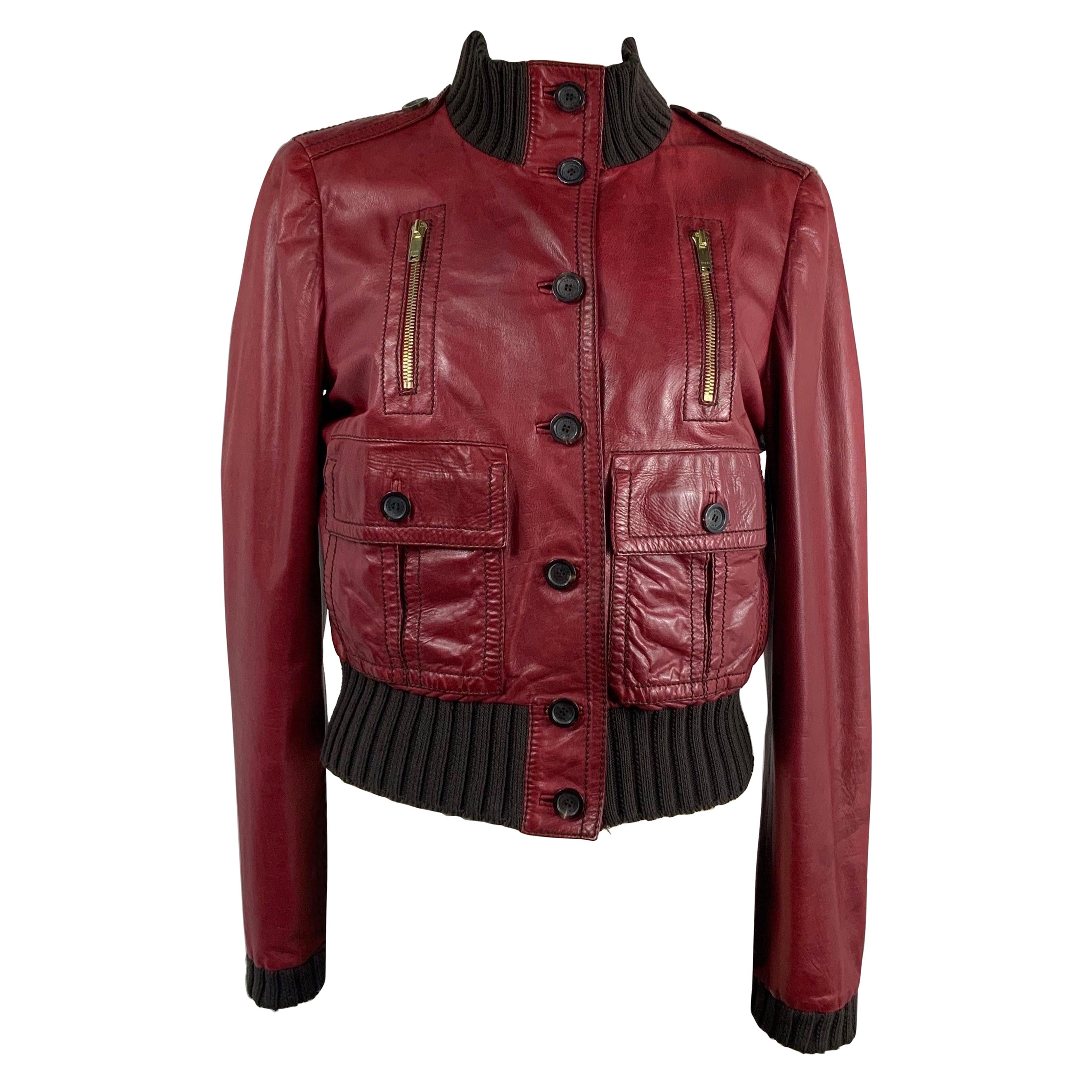 Gucci 2006 Madonna leather jacket at 1stDibs | gucci madonna