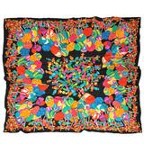 Mando Borromeo Huge Whimsical "Lollipop & Candy" Crepe de Chine Scarf