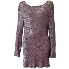 Radiant Gianfranco Ferre Forma Sequin Tunic