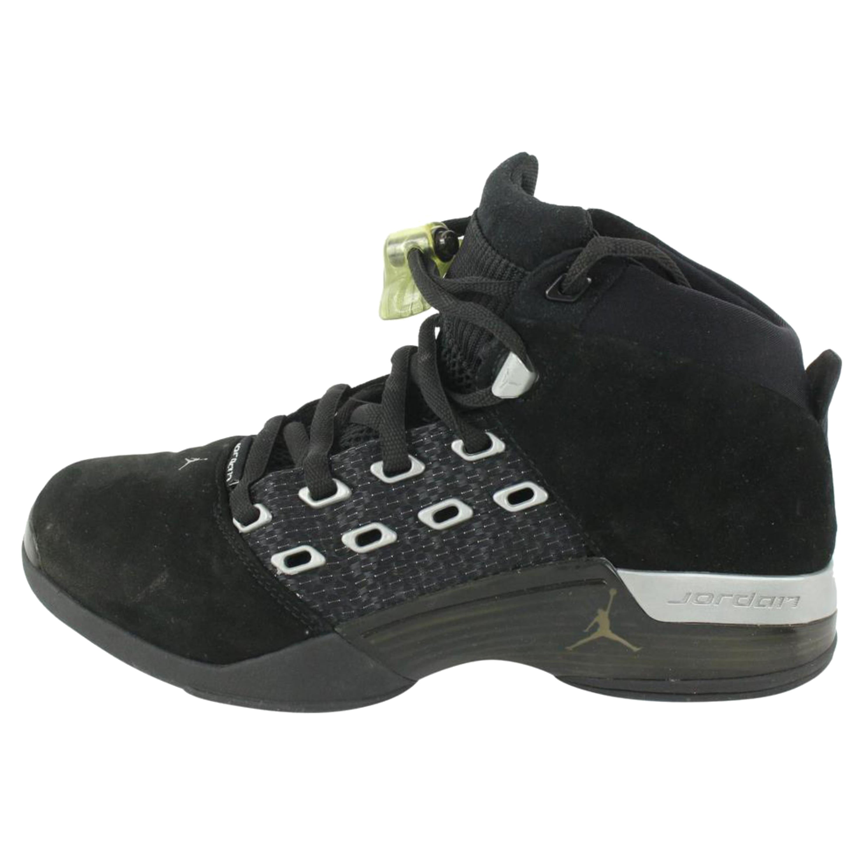 Nike 2008 Men's 8 US Black Silver Countdown Air Jordan 17 XVII 322721-001  For Sale at 1stDibs