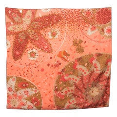 2008 Hermes Offrandes d Un Jour by D Rybaltchenko Silk Scarf