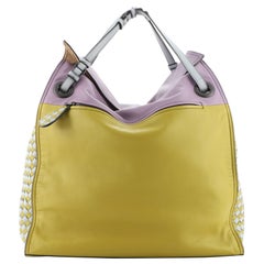 Bottega Veneta Palio Fold Over Tote Colorblock Nappa Leather at 1stDibs | palio  purse, palio bag