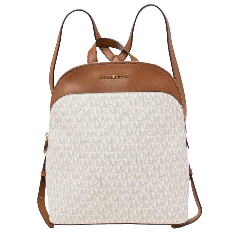 MICHAEL Michael Kors Leopard Print Calfhair and Leather Lana Backpack