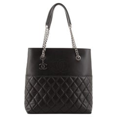 Chanel Urban Delight Chain Tote Quilted Lambskin Small Exterior Material: