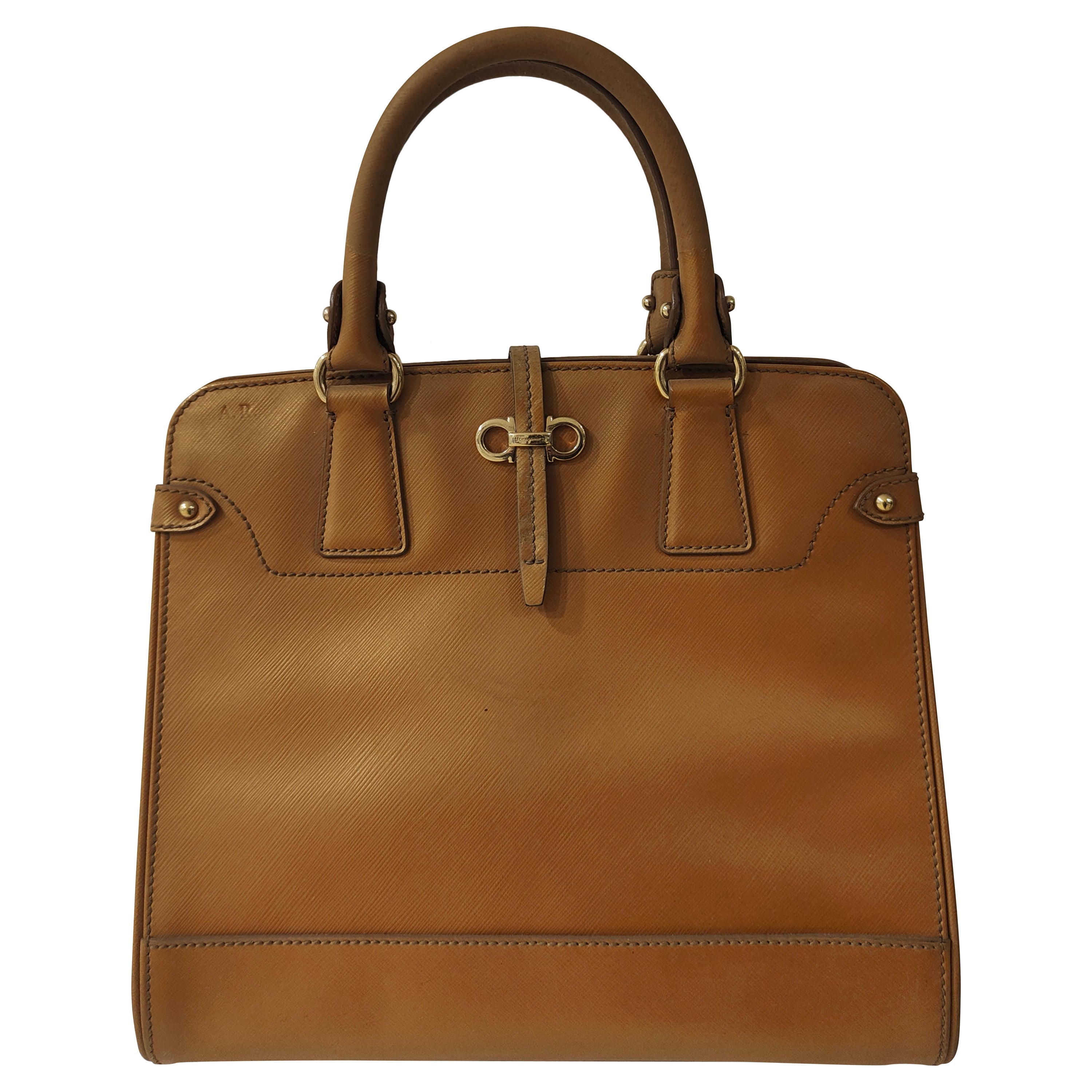 Salvatore Ferragamo handle bag For Sale