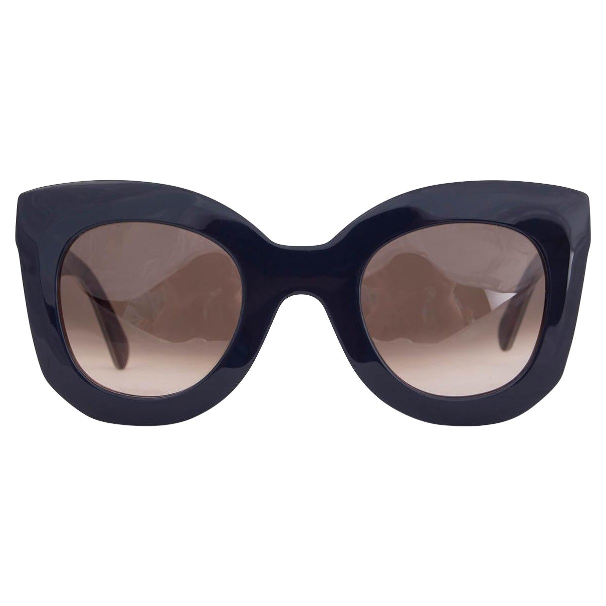 CELINE navy blue MARTA Sunglasses CL 41093/S