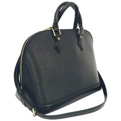 Louis Vuitton Black Epi St. Jacques PM 