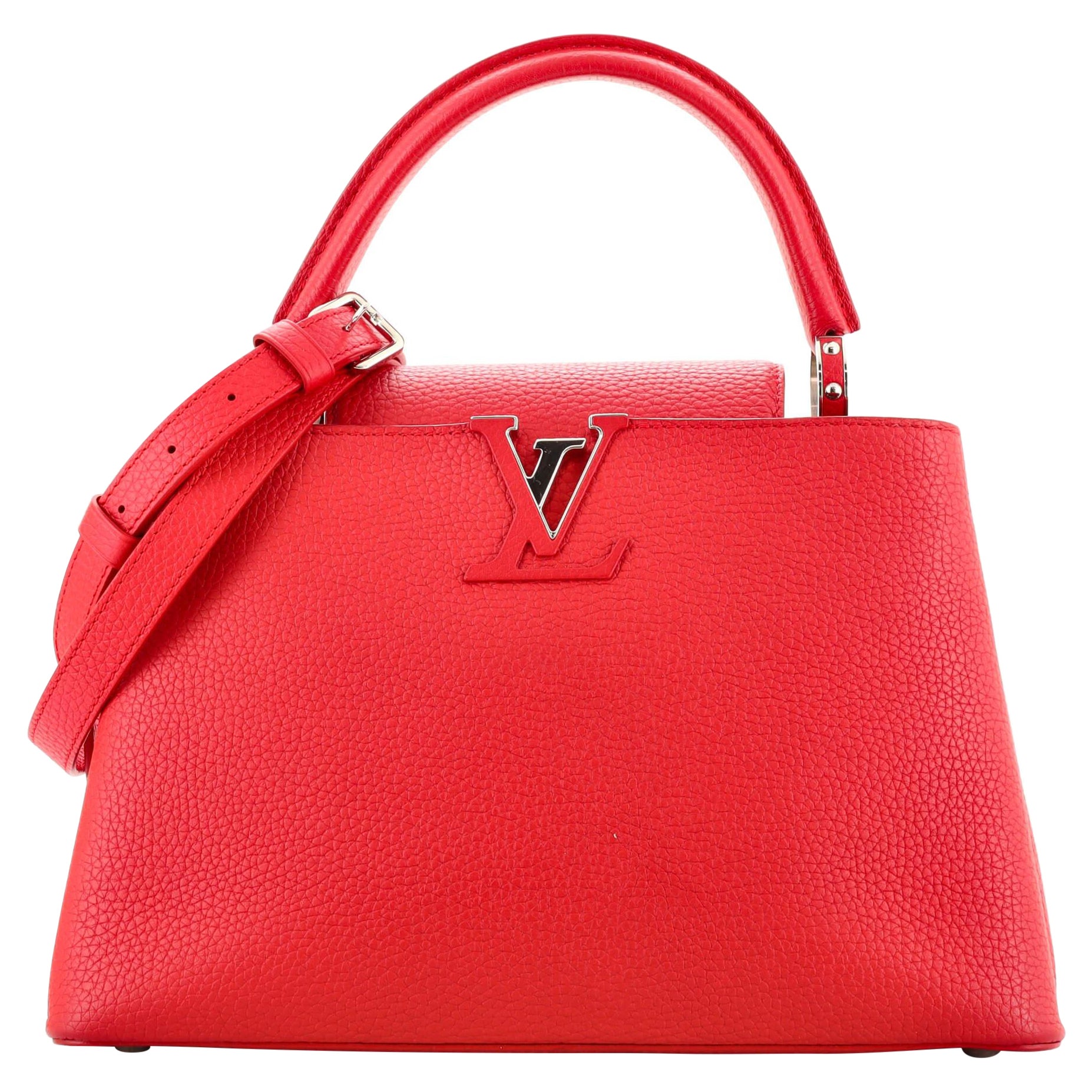 Louis Vuitton Capucines Bag Leather PM