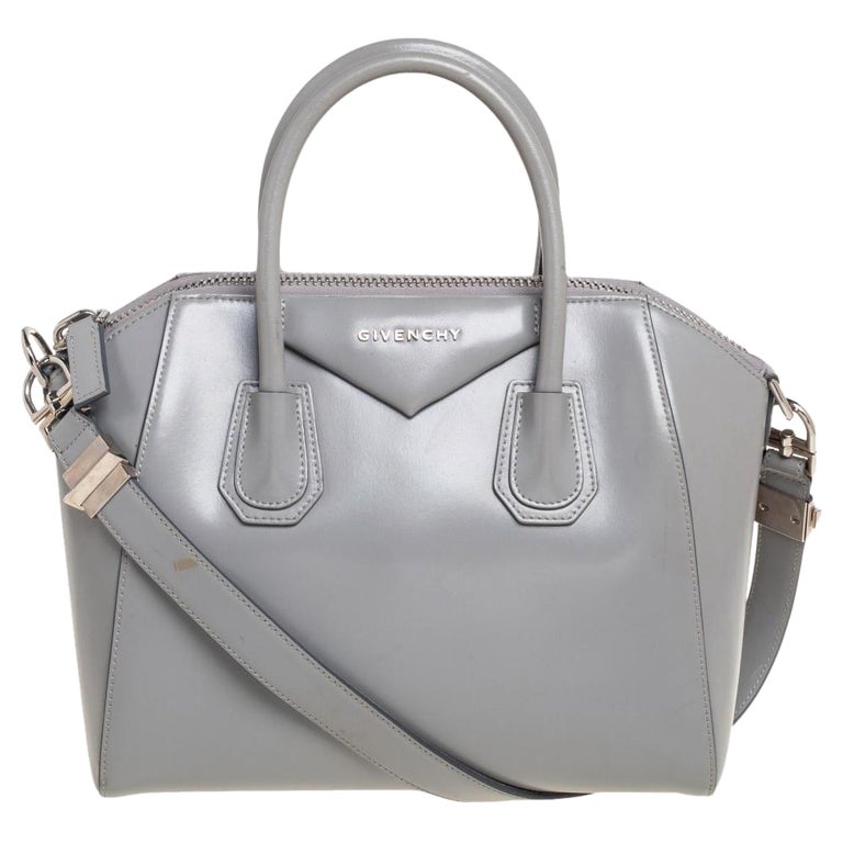 Givenchy Grey Leather Small Antigona Satchel at 1stDibs