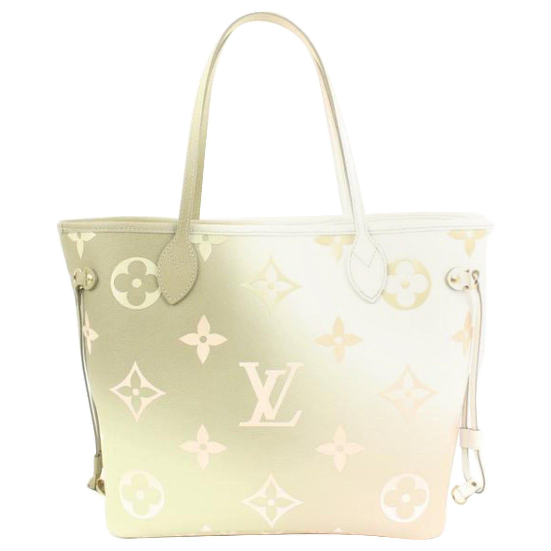 Louis Vuitton Carryall Mm White For Women 11in/27cm %