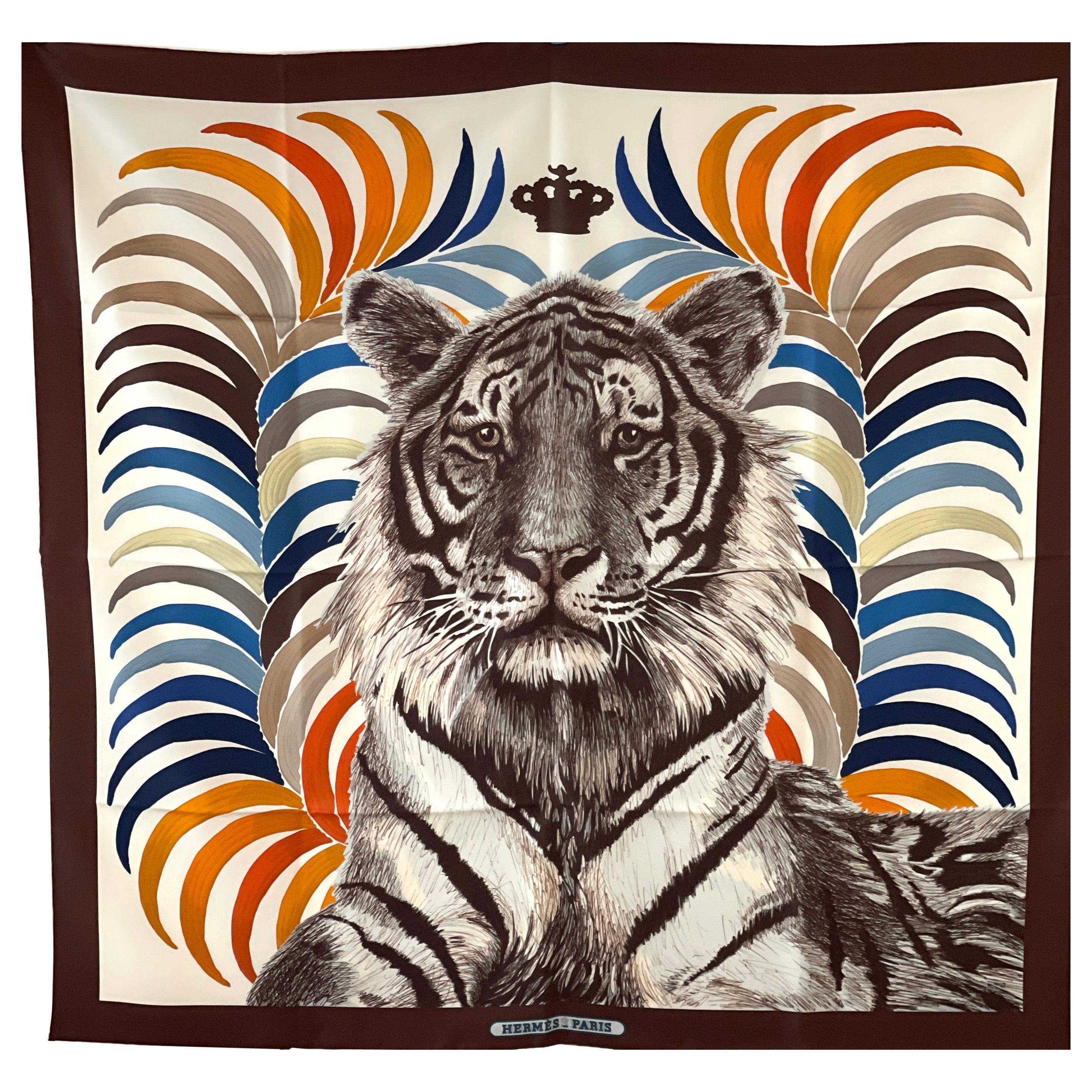 Hermes Dip Dye Tigre Royale Surteint Indian Rose Orange 