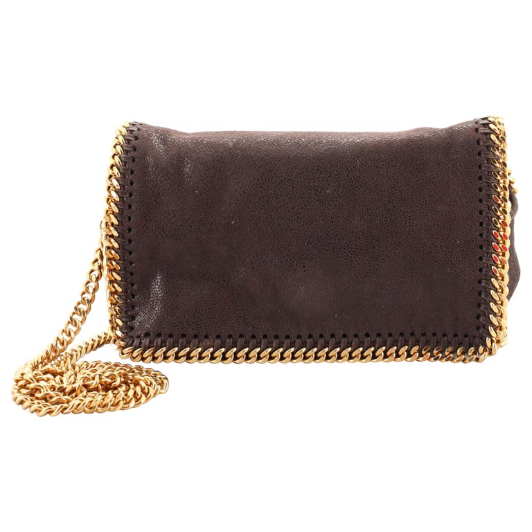 Stella McCartney Falabella Flap Crossbody Bag Shaggy Deer Mini at 1stDibs