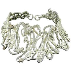 Christian Lacroix Vintage Opulent Jewelled Chocker Necklace