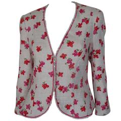 escada beautiful summer flower jacket size US 8 8