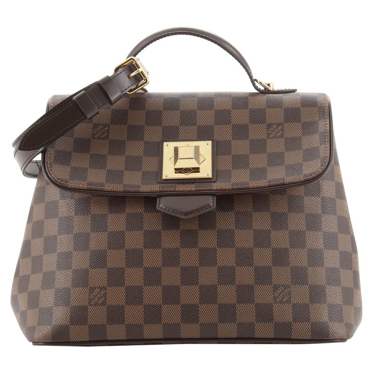 Louis Vuitton Bergamo Leather Handbag