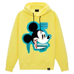 Yellow cotton Mickey Mouth sweater