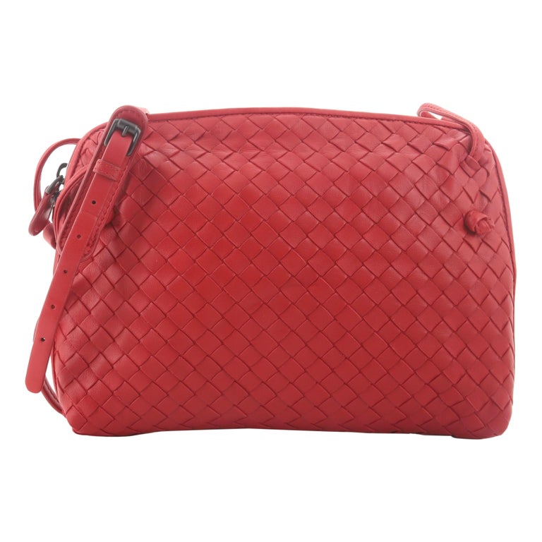 Bottega Veneta Nodini Crossbody Bag Intrecciato Nappa Small For Sale at  1stDibs