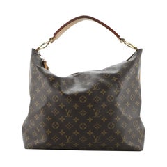 Louis Vuitton Sully Handbag Monogram Canvas MM
