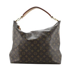 Louis Vuitton Sully Handbag Monogram Canvas MM