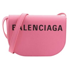 Balenciaga Logo Ville Day Bag Leather XS