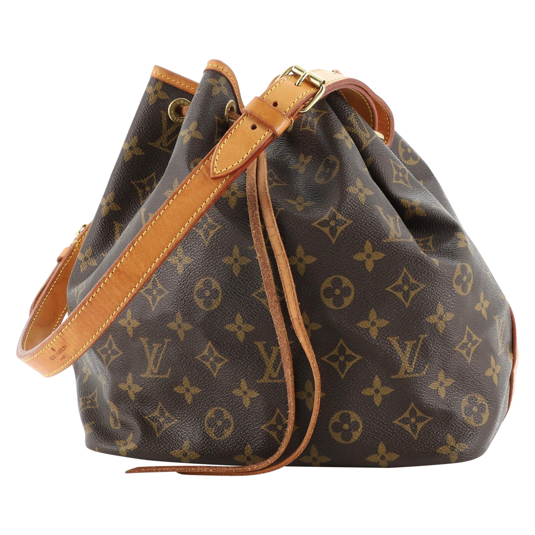 Louis Vuitton Petit Noe Handbag Monogram Canvas