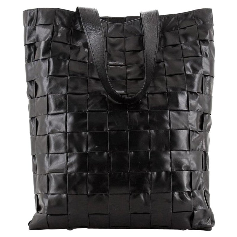 Bottega Veneta Cassette Tote Bag Maxi Intrecciato Leather