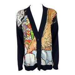 Lanvin Little Nemo Printed Cardigan at 1stDibs | lanvin cardigan