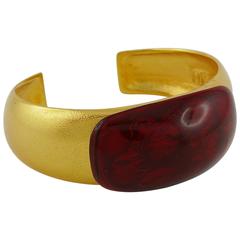 Yves Saint Laurent YSL Vintage Bangle Bracelet 7