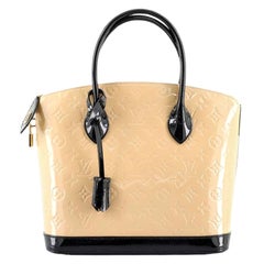 Louis Vuitton Lockit Handbag Monogram Vernis PM