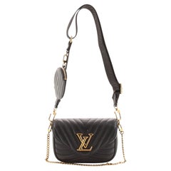  Louis Vuitton New Wave Multi Pochette Quilted Leather