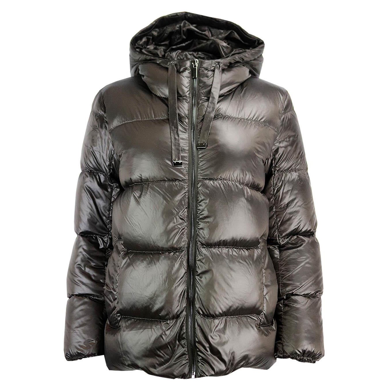 Max Mara The Cube Hooded Quilted Shell Down Jacket IT 42 UK 10 For Sale ...