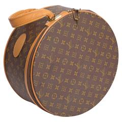 Louis Vuitton Vintage Monogram Boite Chapeaux Hat Box