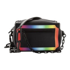 Louis Vuitton Soft Trunk Bag Rainbow Taiga Leather Mini