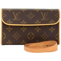 Louis Vuitton Pochette Florentine Monogram Canvas Waist Bag