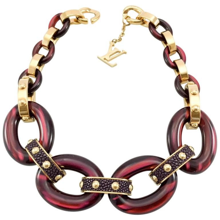 Louis Vuitton 'Gimme a Clue' Collection Necklace - 2011 For Sale at 1stDibs