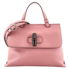 Gucci Bamboo Daily Top Handle Tasche aus Leder