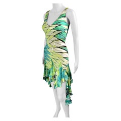 Roberto Cavalli - Mini-robe asymétrique S/S 2004