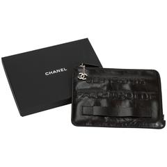 Chanel Black "Je Ne Suis Pas En Solde" Bag 9