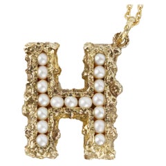 Pacharee H Gold Plated Pearl Necklace