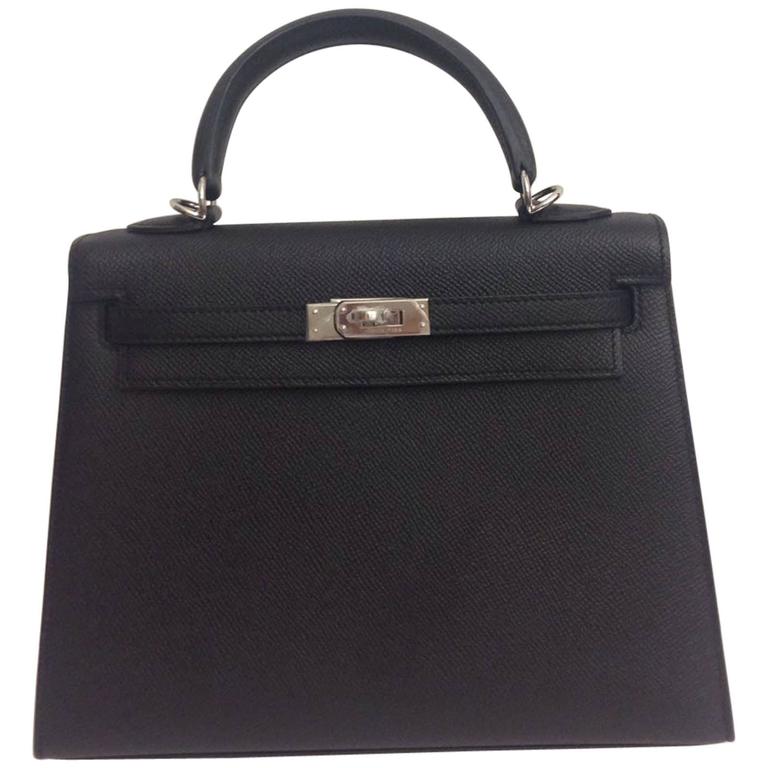 hermes kelly 25 noir