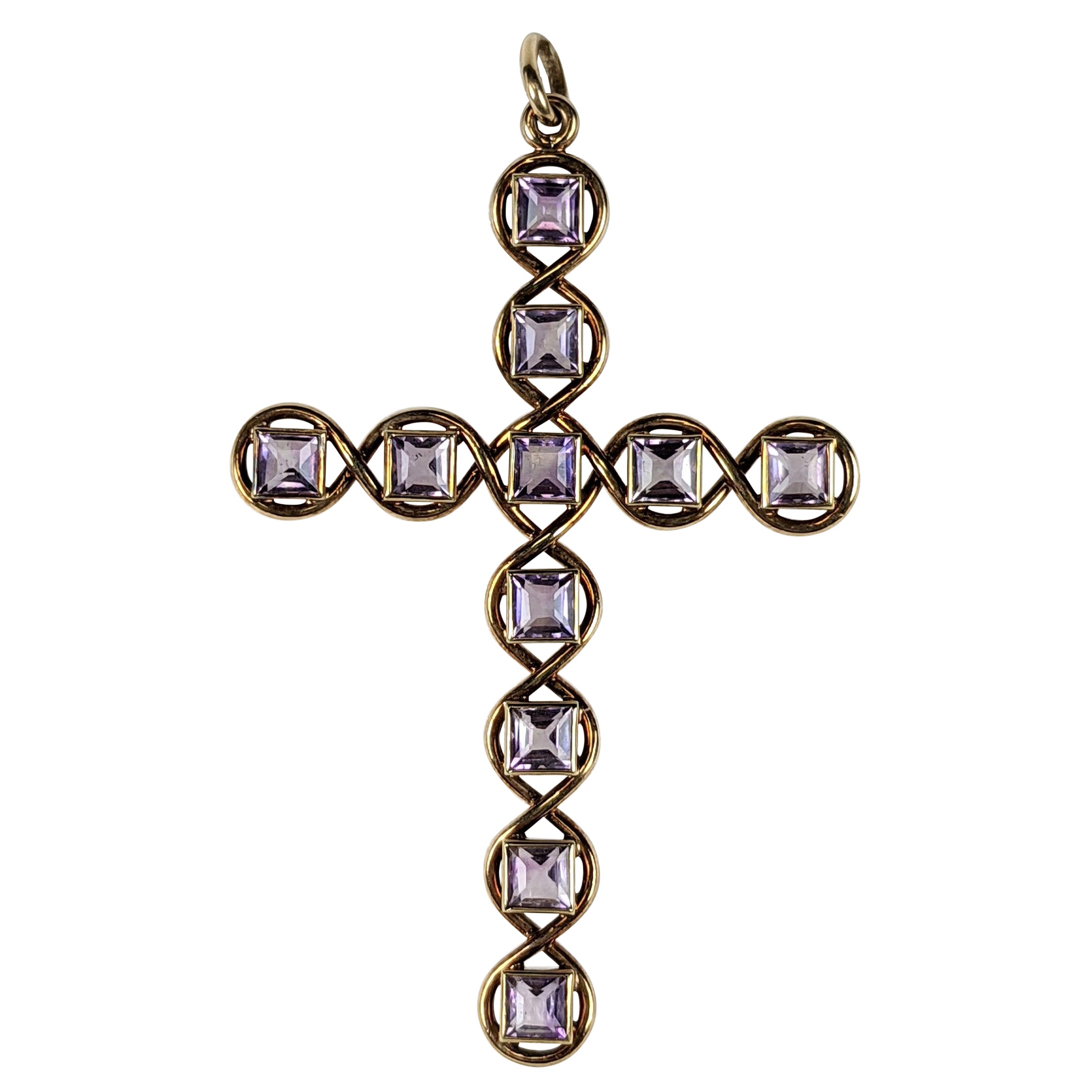 Jugendstil-Goldkreuz