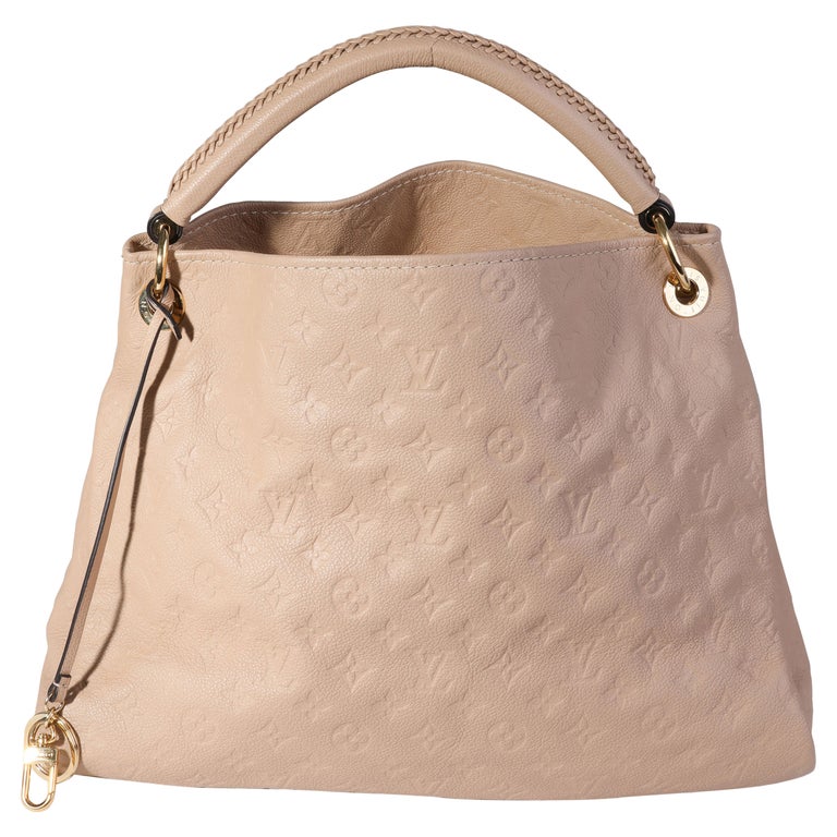 Louis Vuitton Beige Monogram Empreinte Artsy Bag For Sale