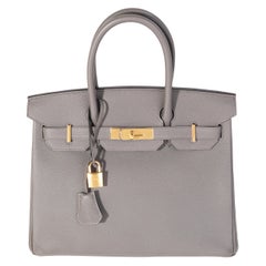 Hermès Etain Togo Birkin 30 GHW