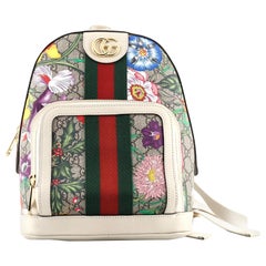 Gucci Ophidia Backpack Flora GG Coated Canvas Small