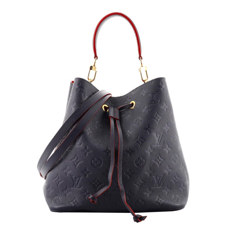 Louis Vuitton NeoNoe MM Bucket Bag Monogram Empreinte Leather
